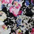 Good design Flower Pattern POLY 96% SP 4% Breathable Printed Single Jersey Fabric For T-shirt/Leisure wear